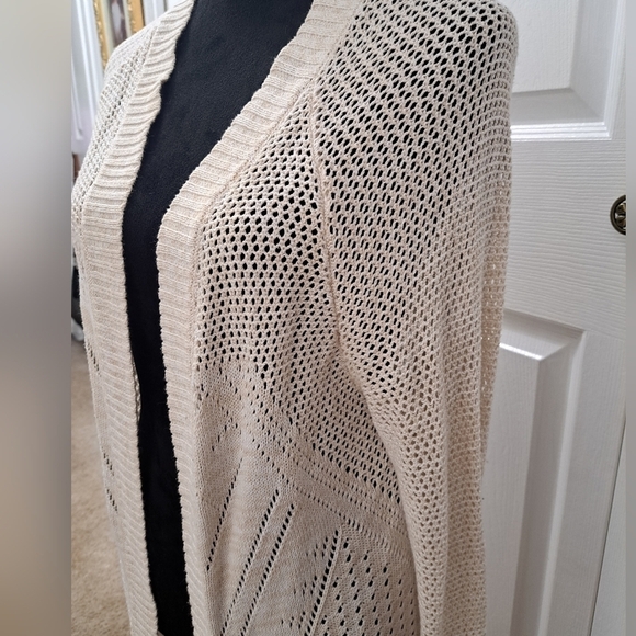 Roxy Open Front Cardigan   Size M - Picture 3 of 11